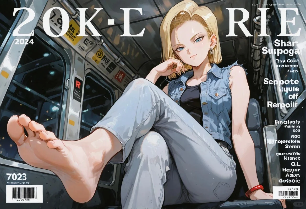 龙珠，龙珠：18号登时尚杂志封面！牛仔黑丝