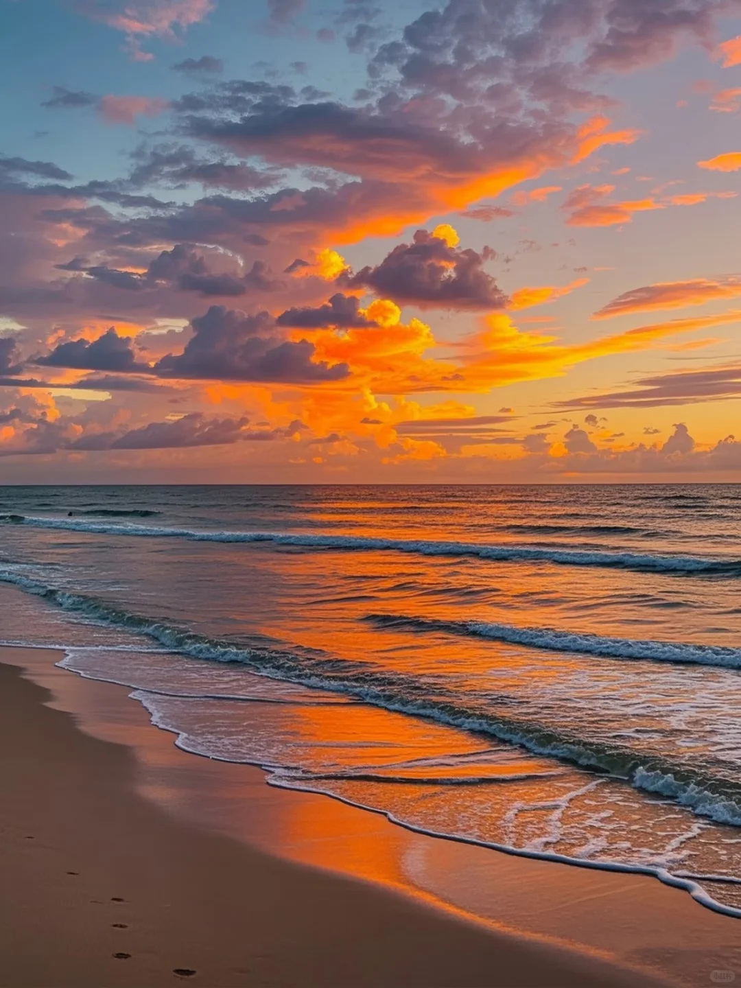 造出的爱心形状的云朵🌅