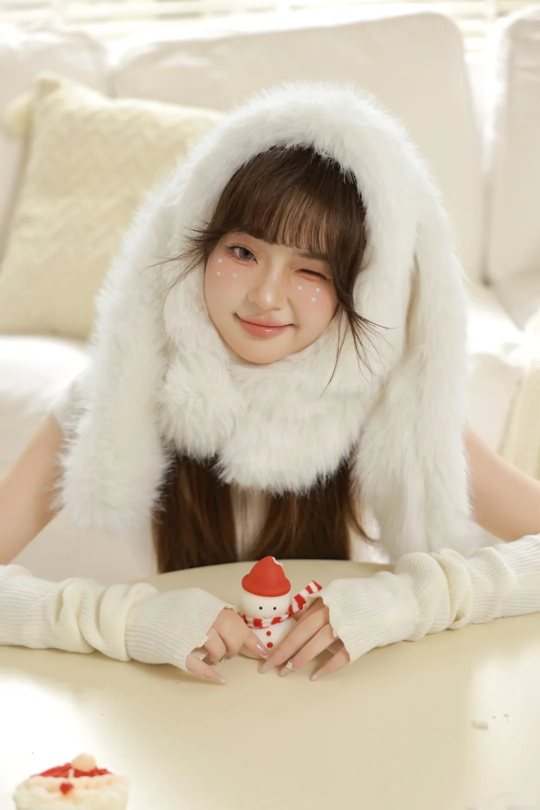 ⁺❅‧₊⛄️ ‧₊𐙚ﾟ⁺🐰˚*̥❄︎.