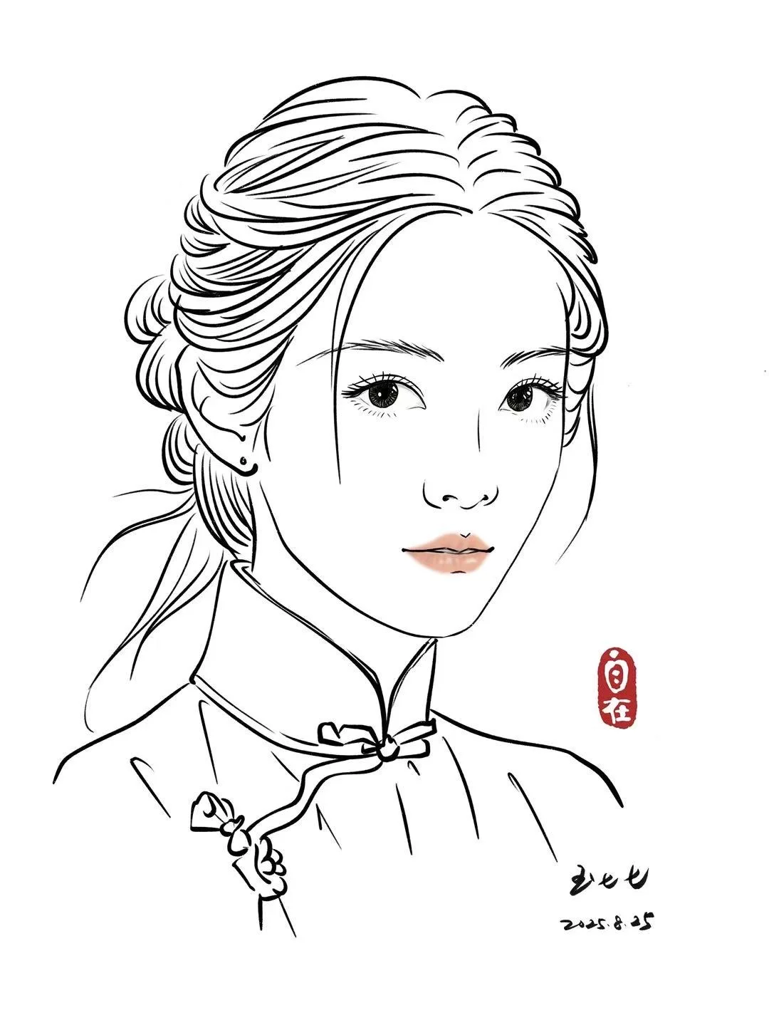 盛世需要美人点缀！古典美人，中式旗袍风~