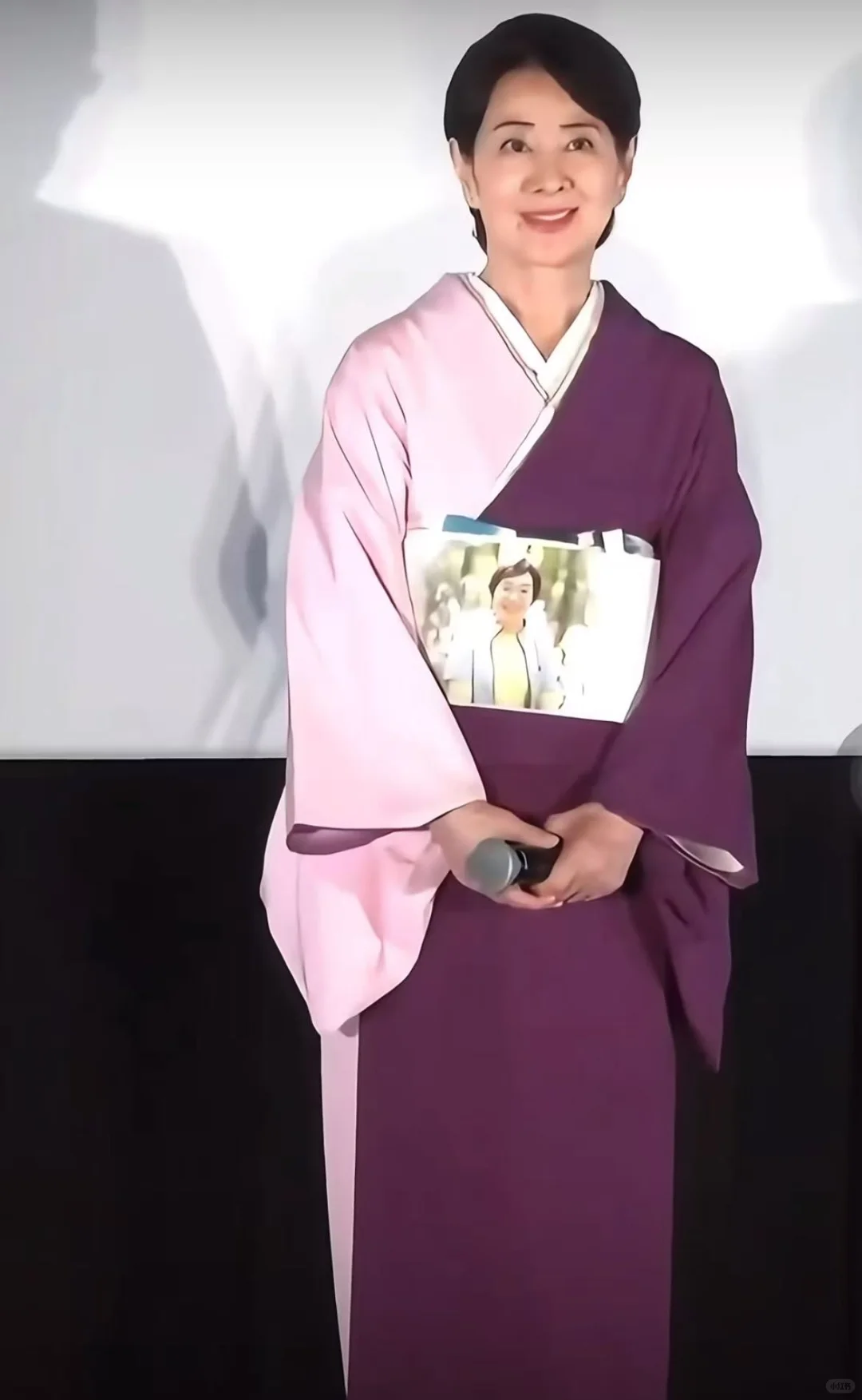 今年80岁的吉永小百合 ，前些天电影宣传