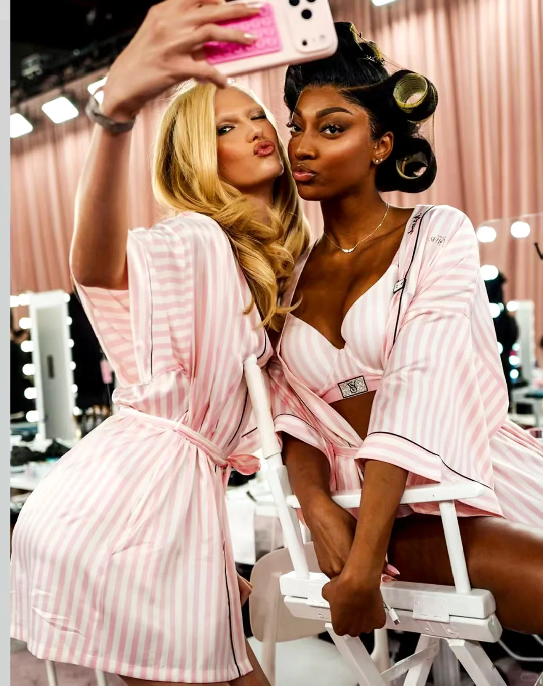 粉色条纹真的是永远的神💖✨