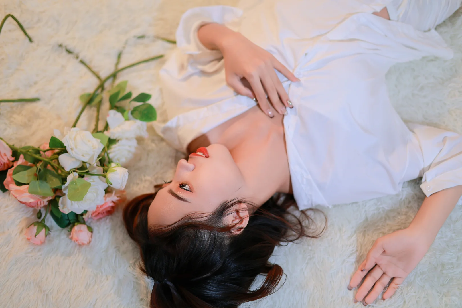 慵懒午后，纯欲风写真