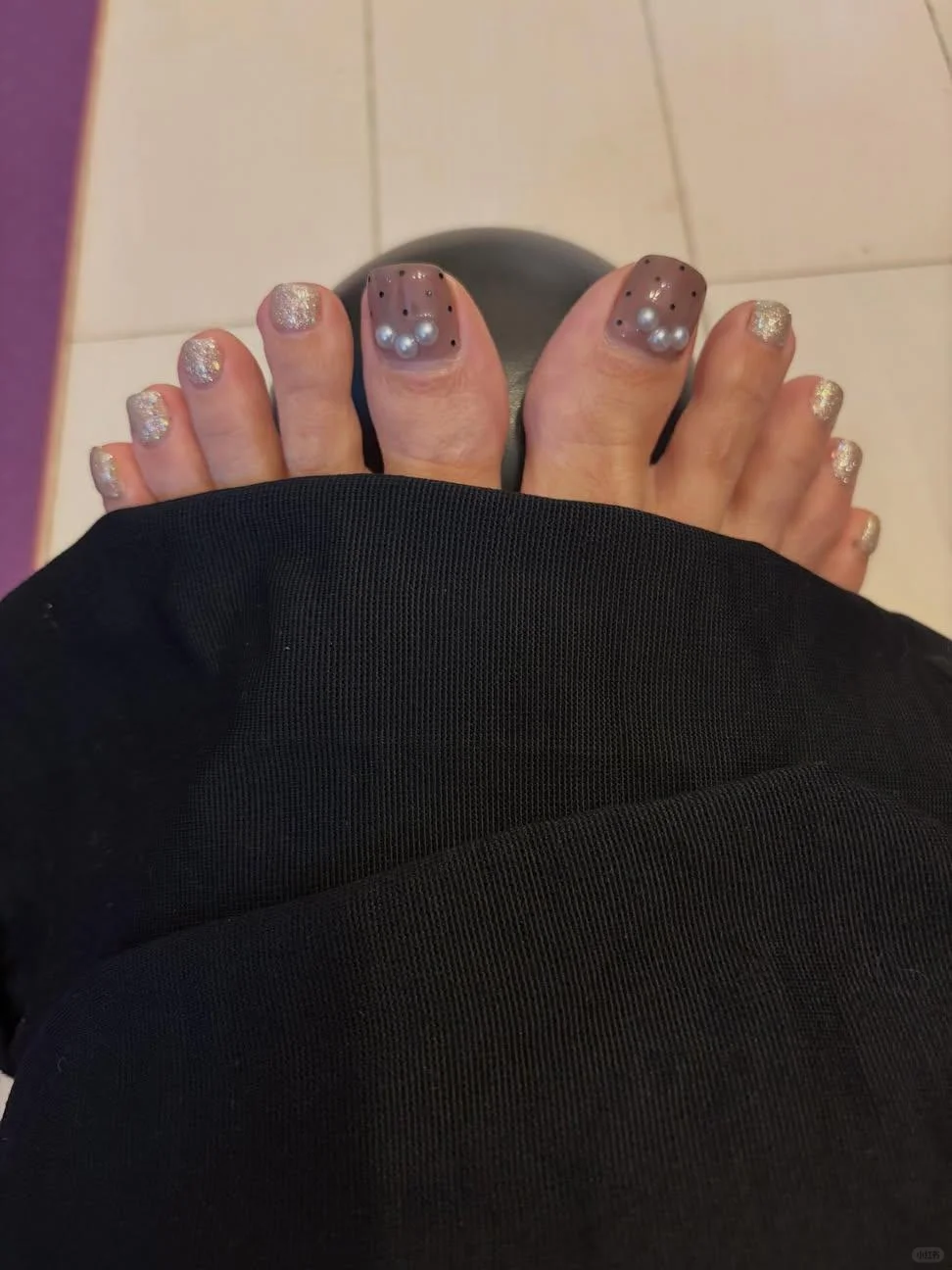 美脚甲，柔色系于细微处显线条！