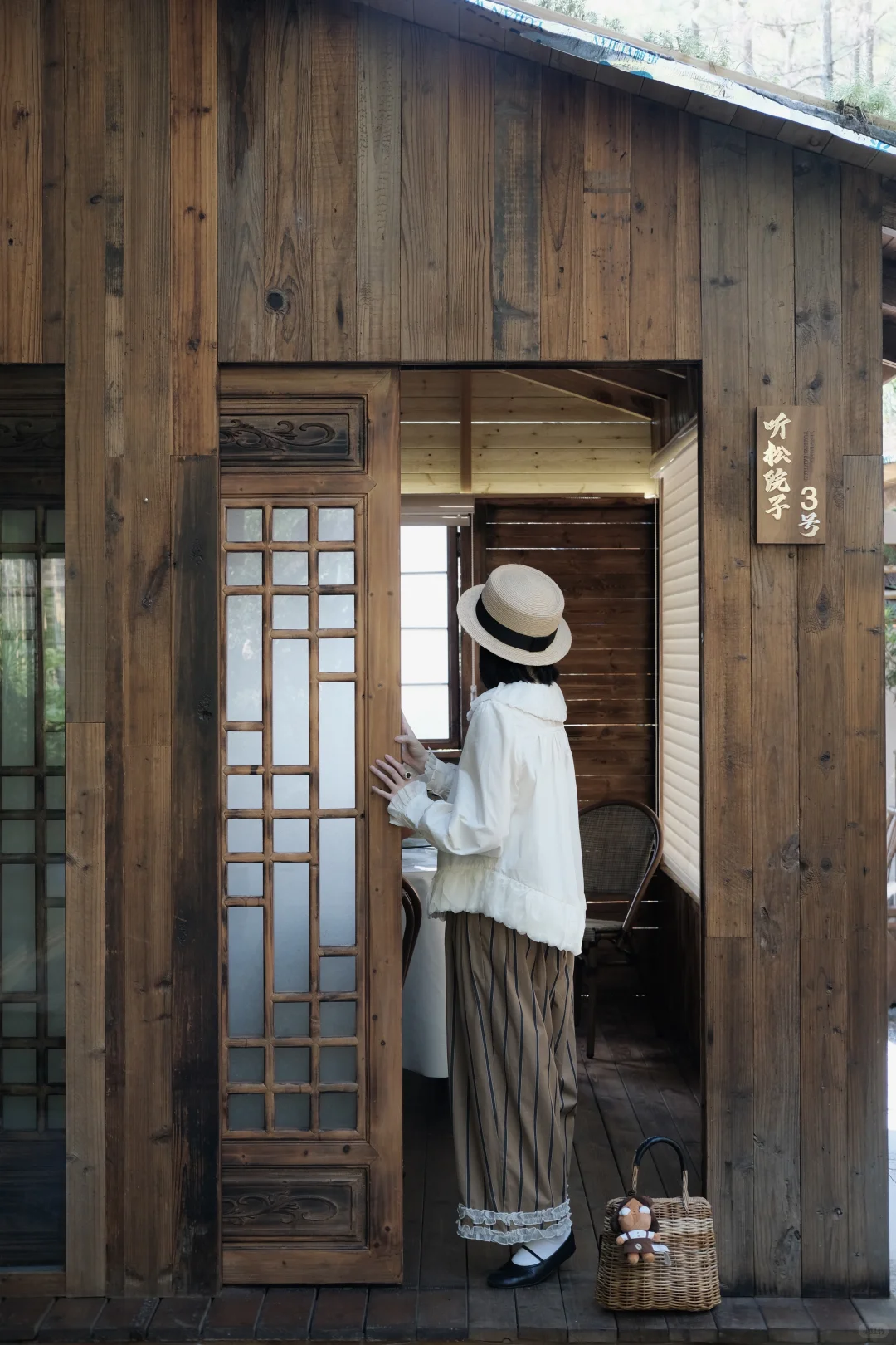 155日系小个子｜🍁秋日棕色系氛围感穿搭～