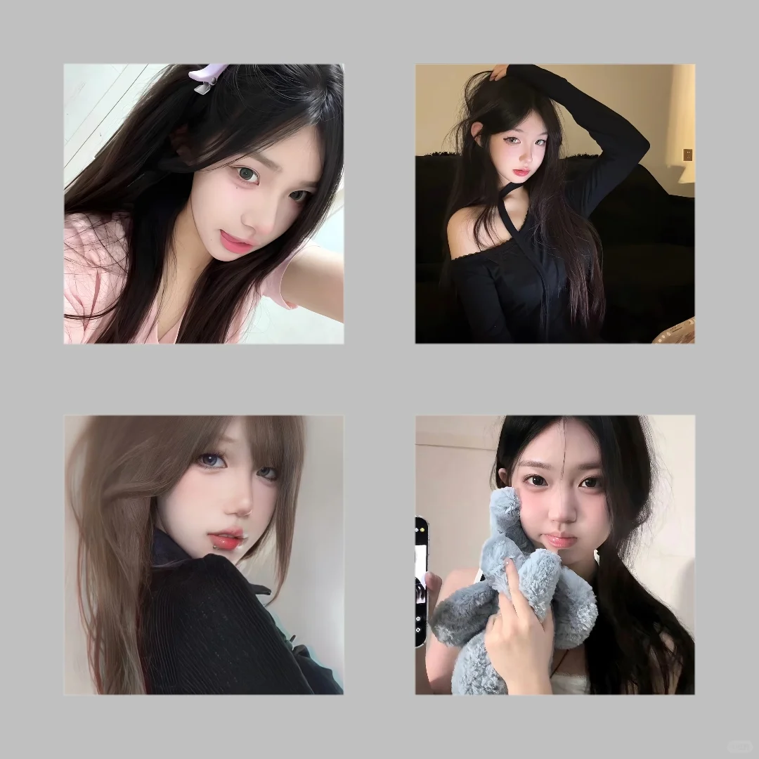 𝙒𝙚𝘾𝙝𝙖𝙩/氛围感纯欲女头