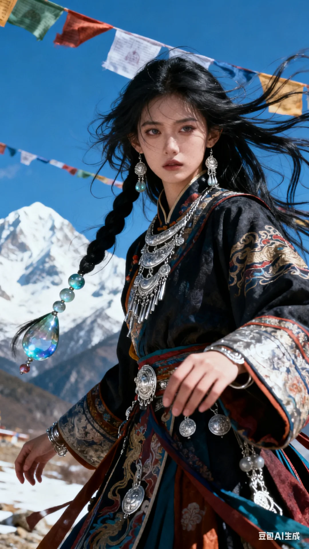 ❤️AI藏装写真大片来啦～