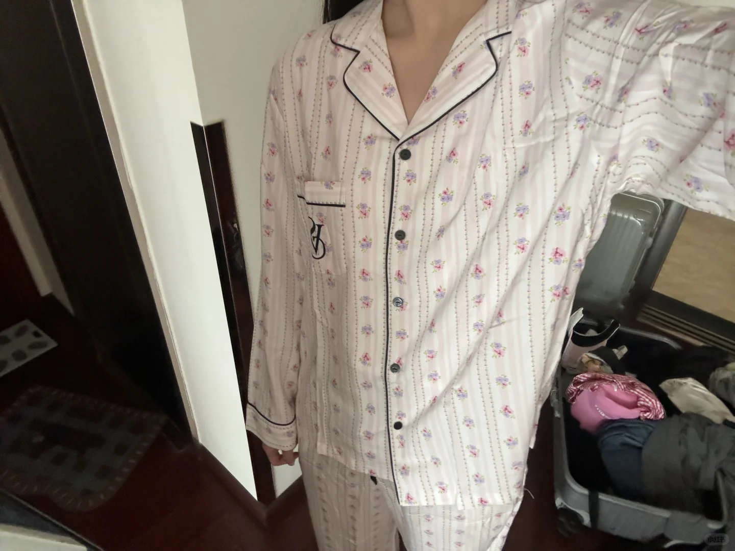 维秘睡衣m码170上身效果