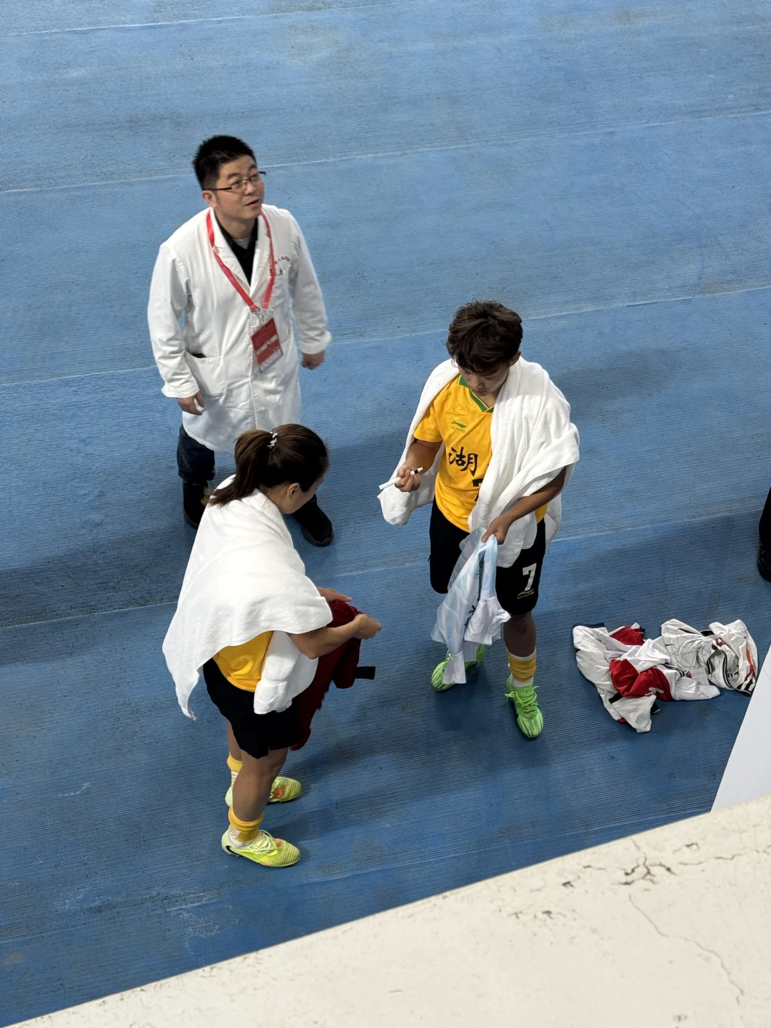 见到王霜了，开心🥳