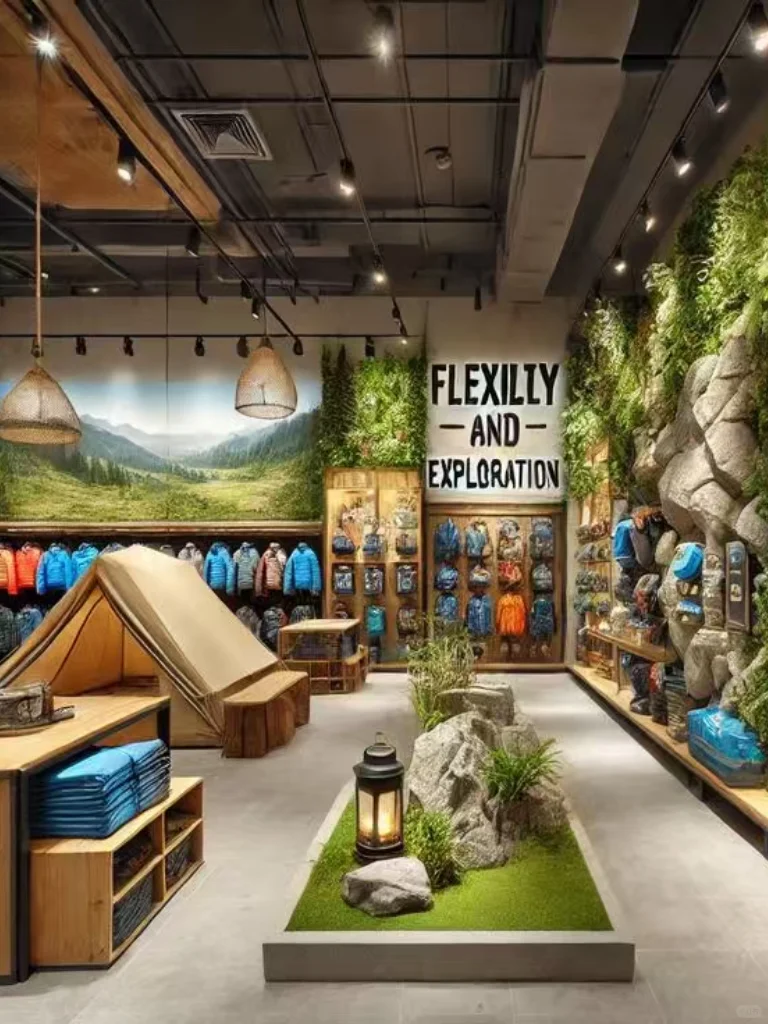 户外运动橱窗模特合集，氛围感直接拉满✨