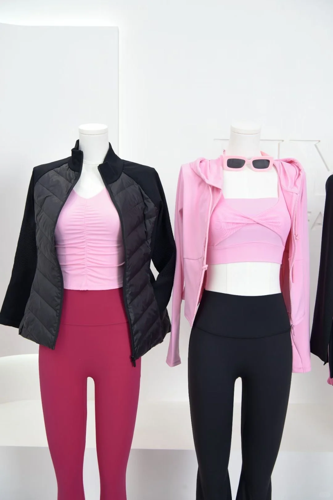 甜辣瑜伽服穿搭～