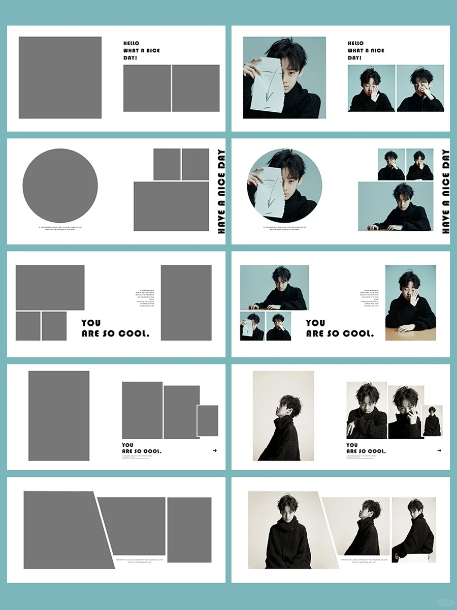 写真排版10秒搞定😍简约大气时尚🙋