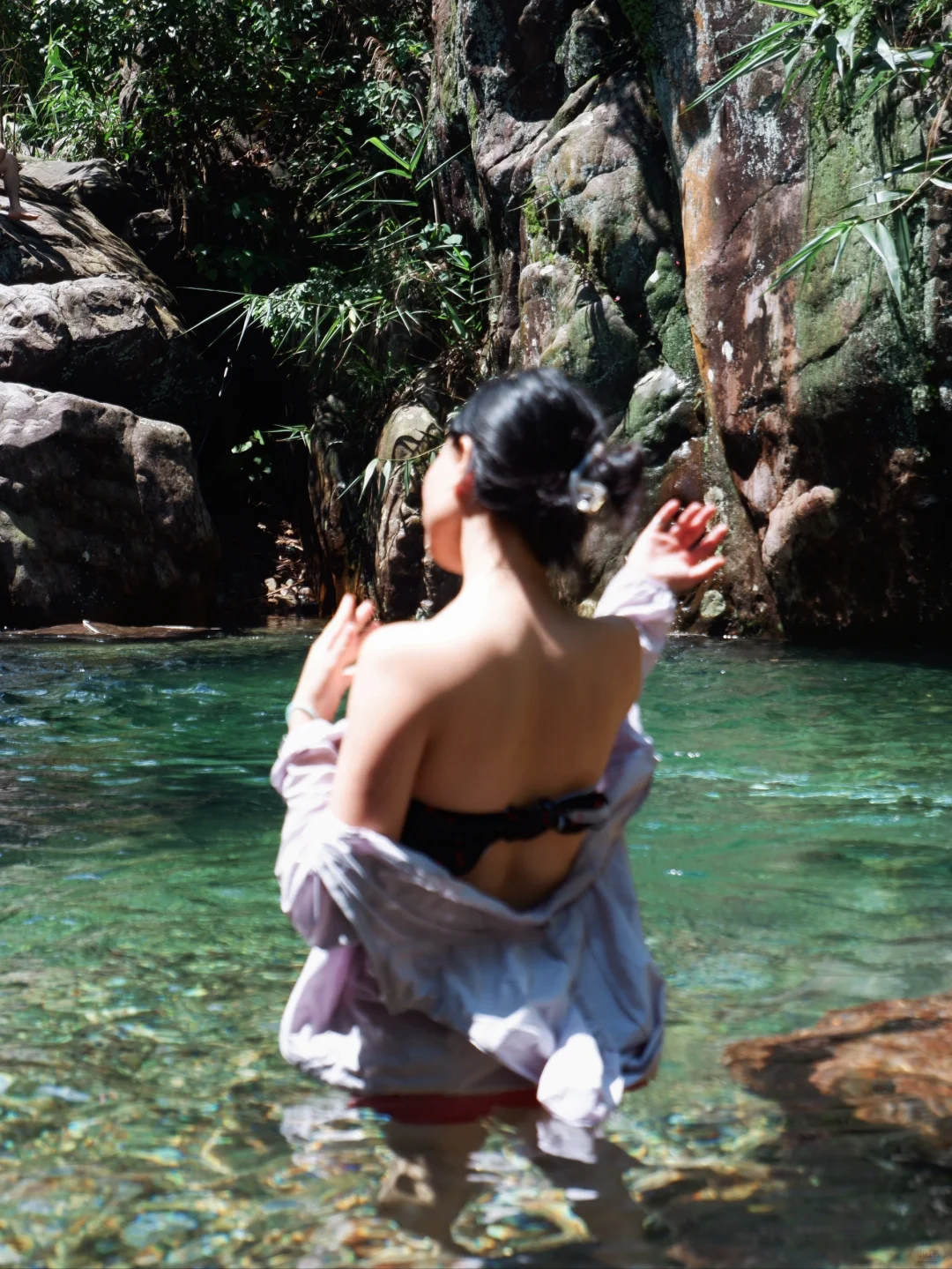 记录打卡清远一处水潭秘境（原创图片）