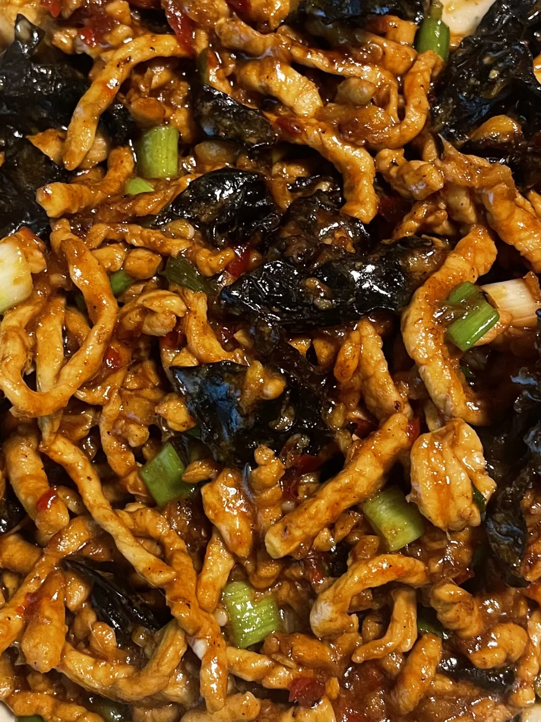 鱼香肉丝交个作业📝