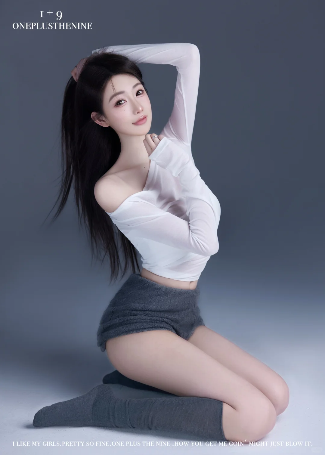 miu系格雷少女🩶敲好看的纯欲慵懒少女写真