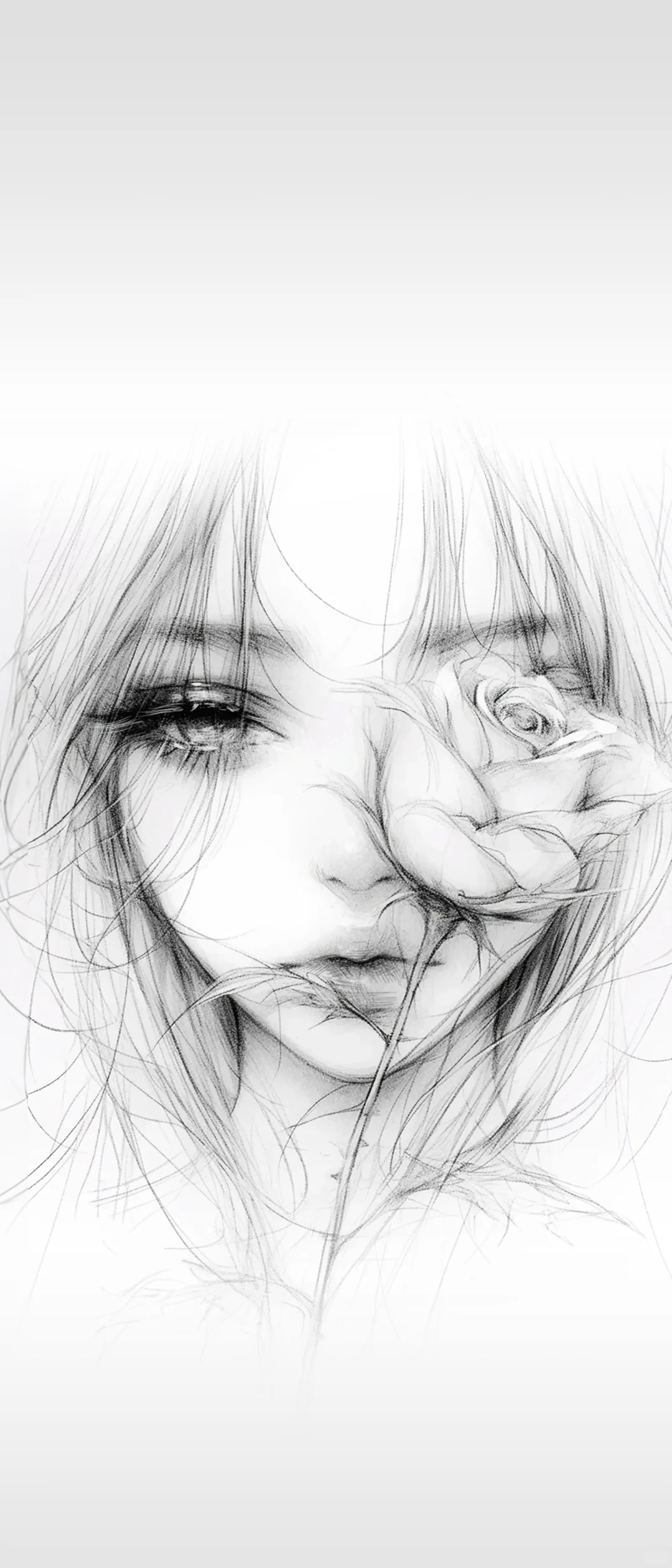 素描风小众壁纸｜高级感与破碎感的碰撞🎨