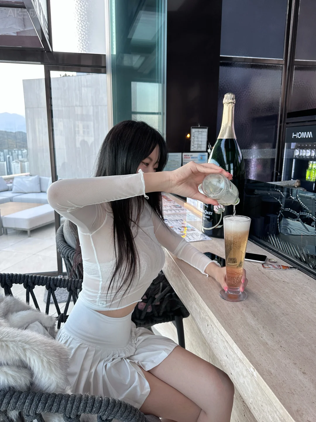 🇰🇷束草碎片｜悦榕庄夜景泳池˶ ᗜ  ᴗ  ᗜ ˶