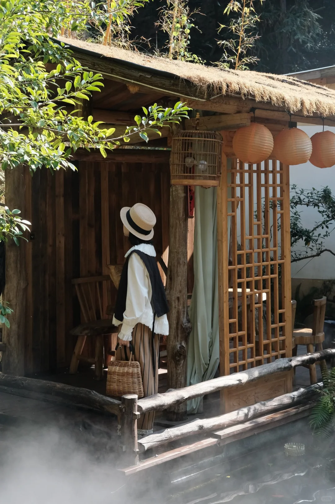 155日系小个子｜🍁秋日棕色系氛围感穿搭～