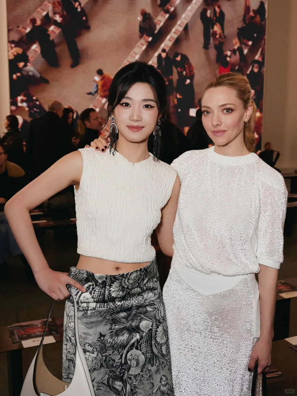 卢昱晓丨2025秋冬时装秀前排直击