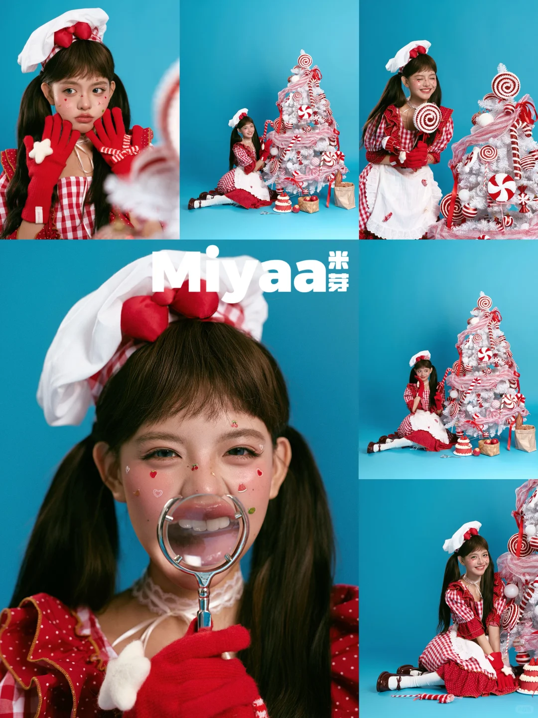 今年秋冬圣诞照怎么拍｜看这16组就够啦～