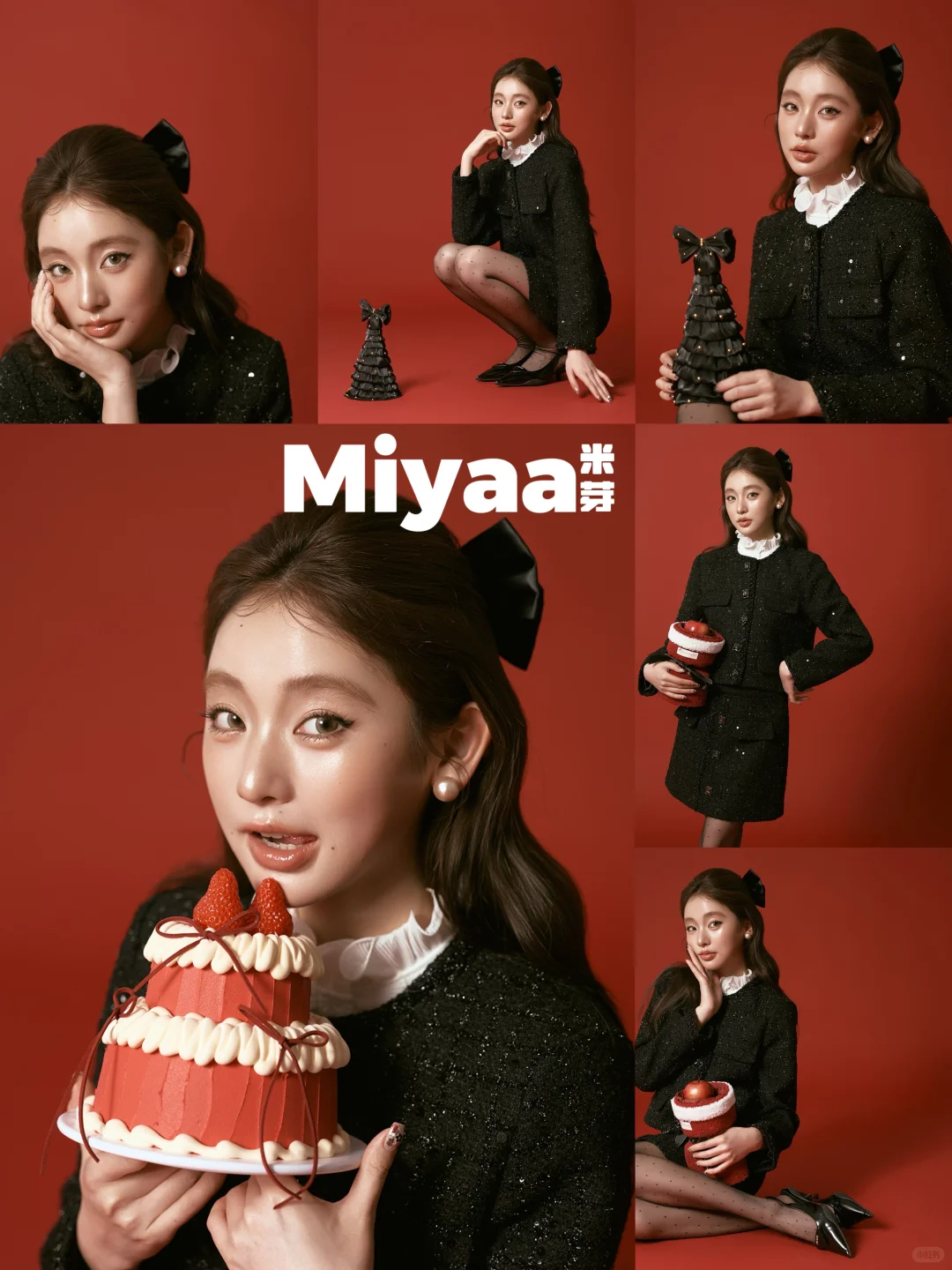 今年秋冬圣诞照怎么拍｜看这16组就够啦～