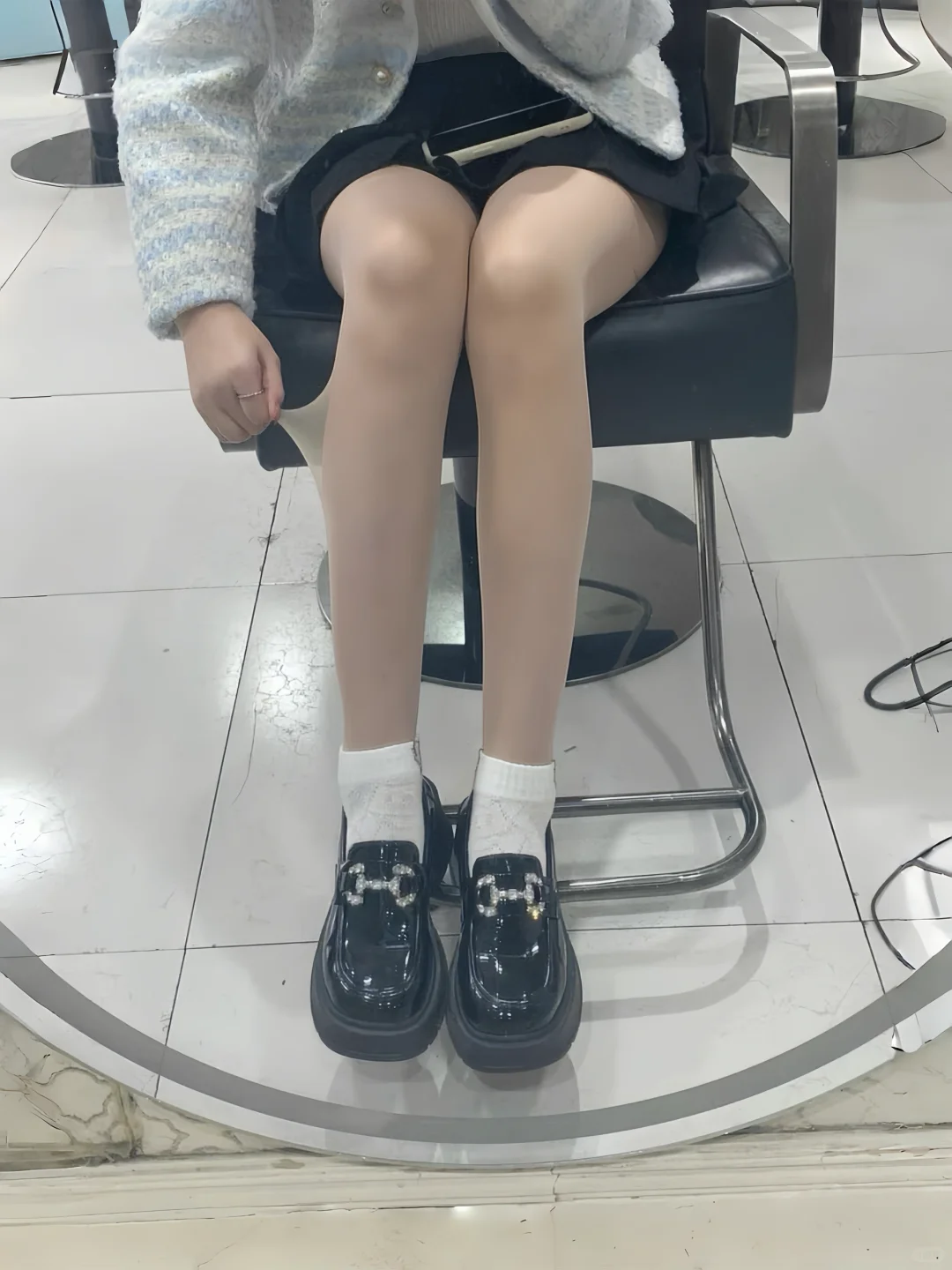 夏天穿肉丝真的yyds！！瑕疵皮👋拜拜咯～