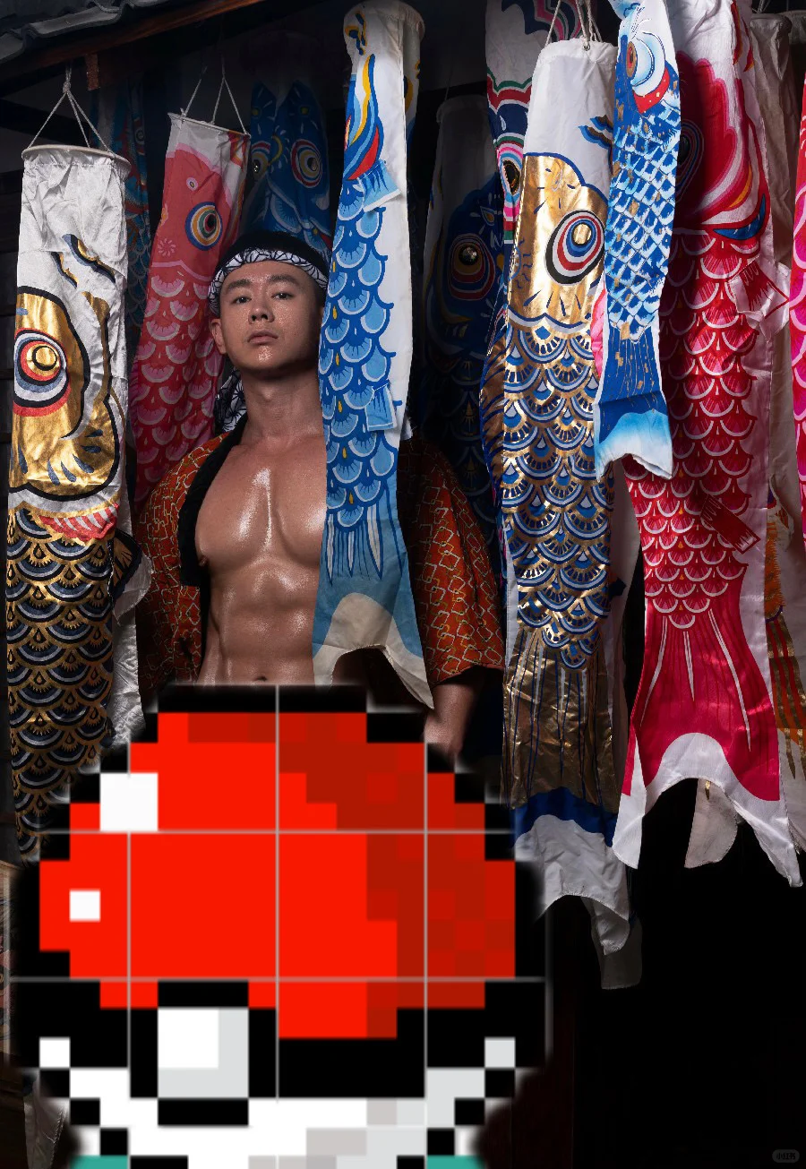 日系杂志册写真《相扑美学》