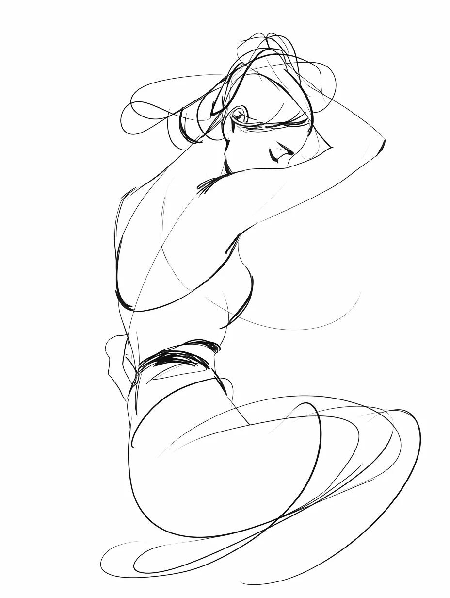 线条之美·舞者［咒语］