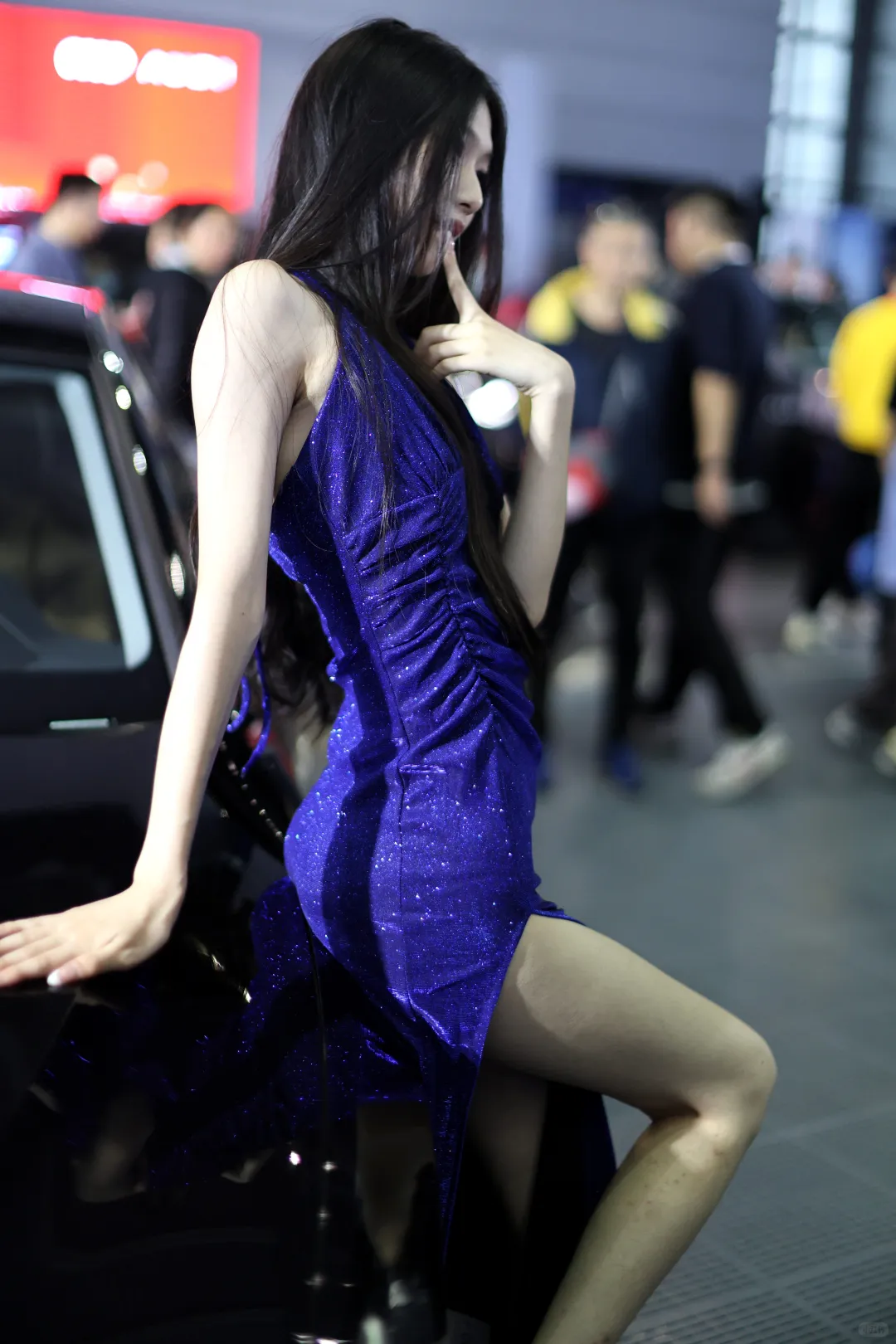 性感冷艳得蓝色妖姬