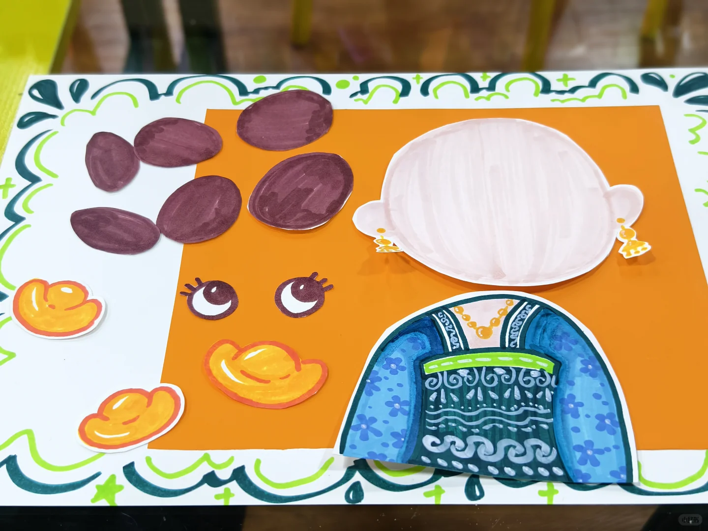 咱们也来画画《唐朝小仕女》吧🎨