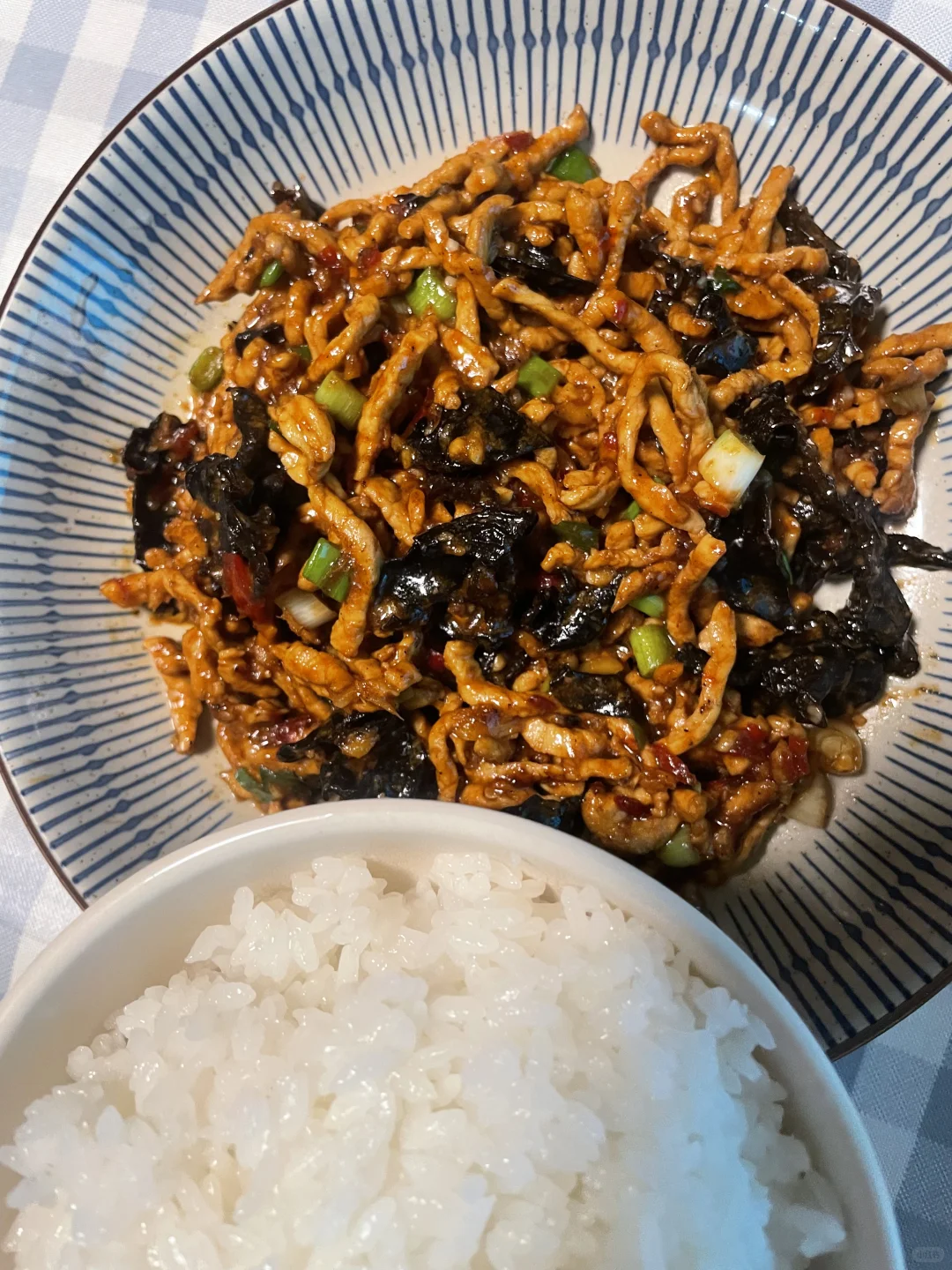 鱼香肉丝交个作业📝