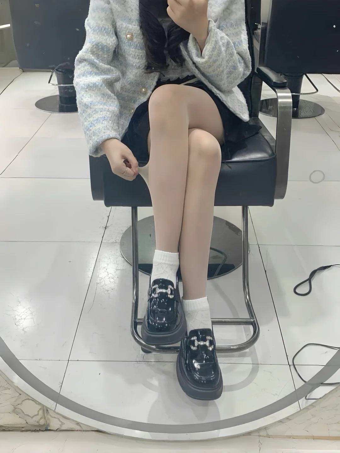 夏天穿肉丝真的yyds！！瑕疵皮👋拜拜咯～