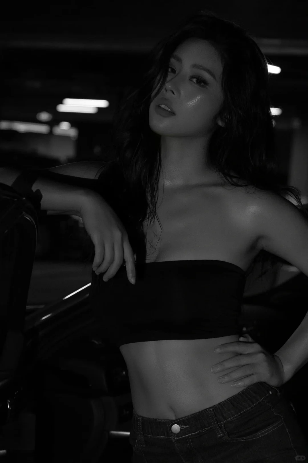 黑色系写真｜酷飒与性感并存