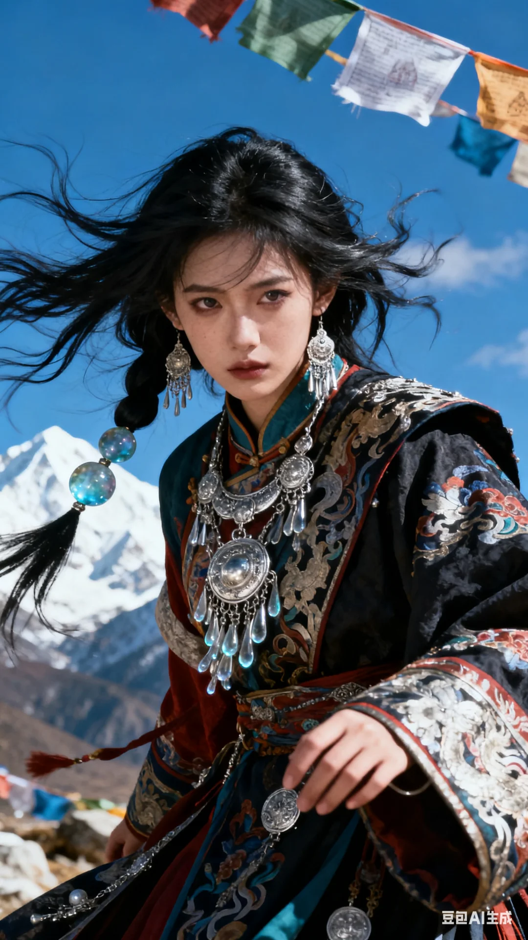 ❤️AI藏装写真大片来啦～