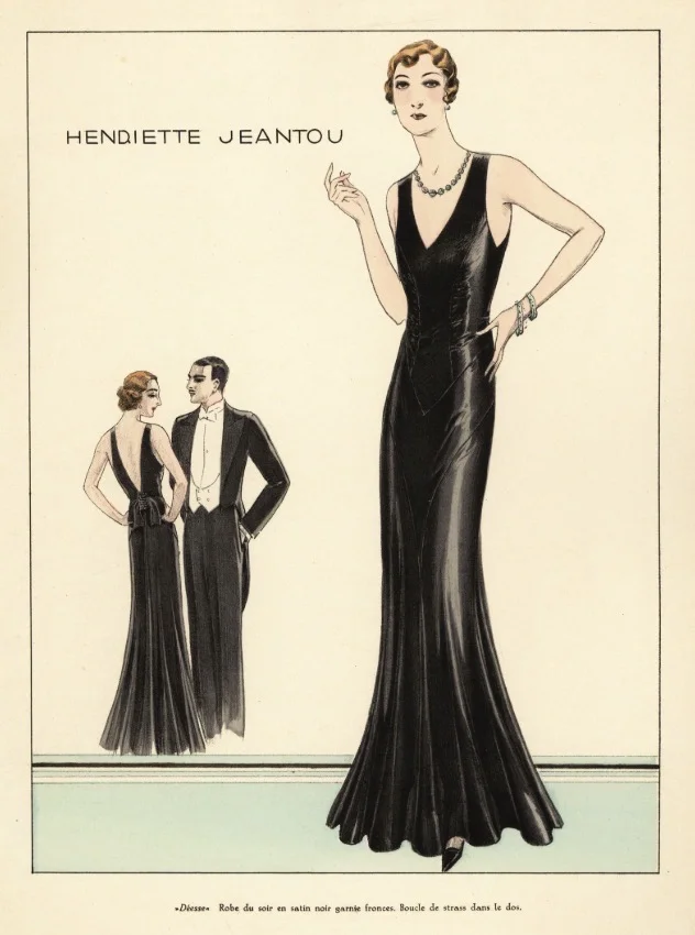 1930s Vogue｜斜裁与流动的性感