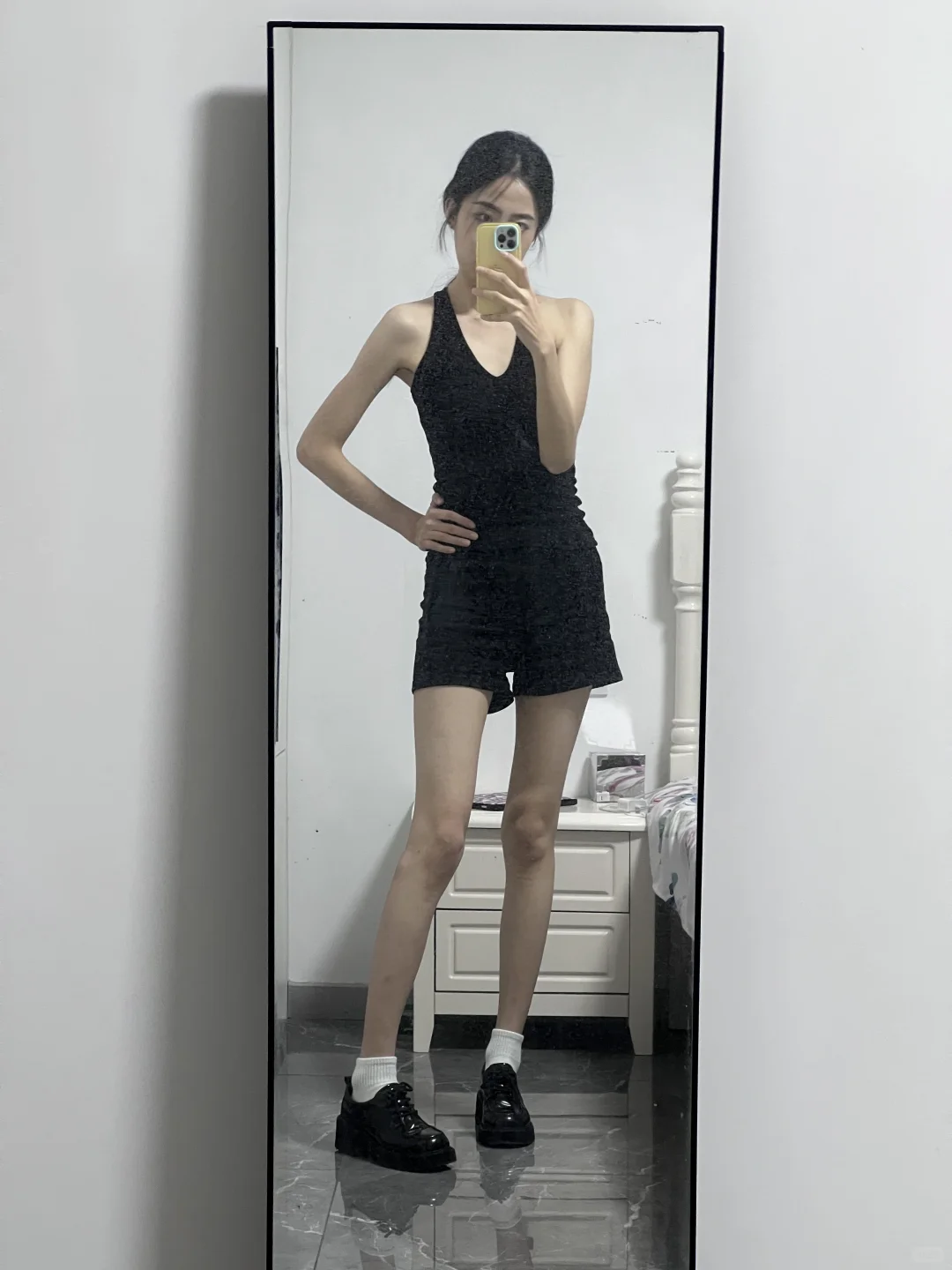 175 92 斤高妹的身材！