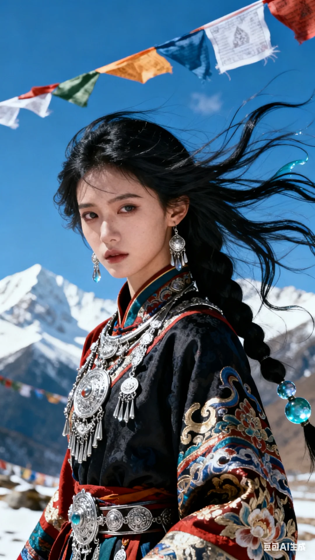 ❤️AI藏装写真大片来啦～