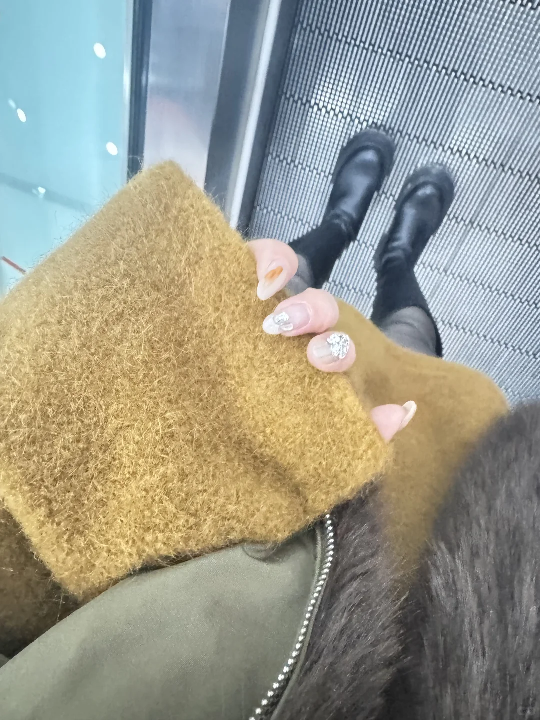 ootd、今天是毛绒绒的