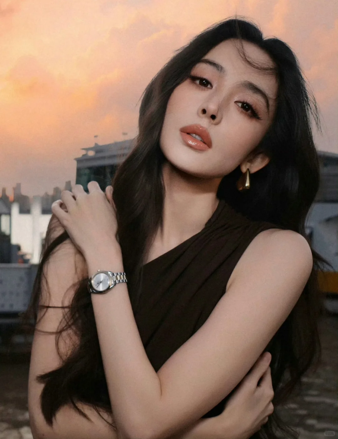 娜扎 复古港风美到腿软