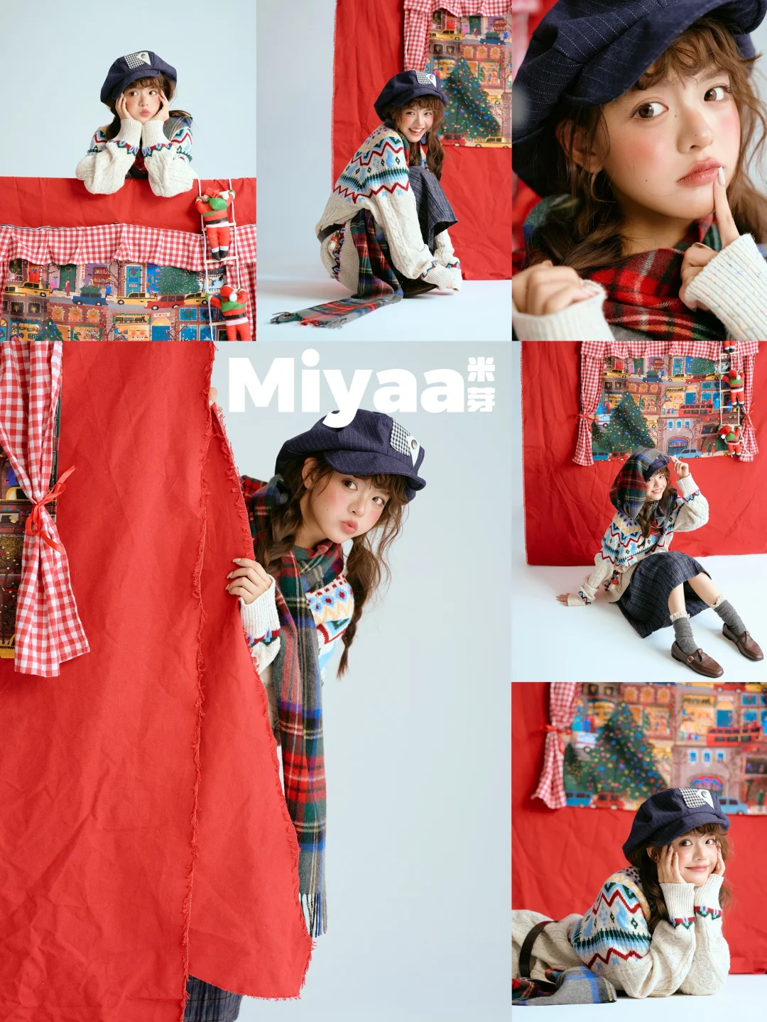 今年秋冬圣诞照怎么拍｜看这16组就够啦～