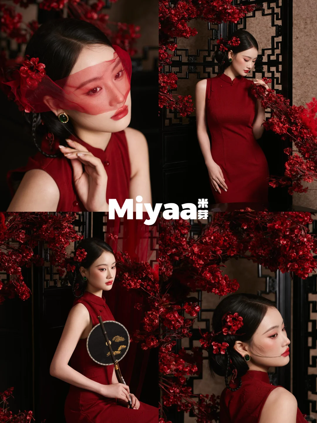 红袍折扇，国风正当时～今叙繁花新中式写真