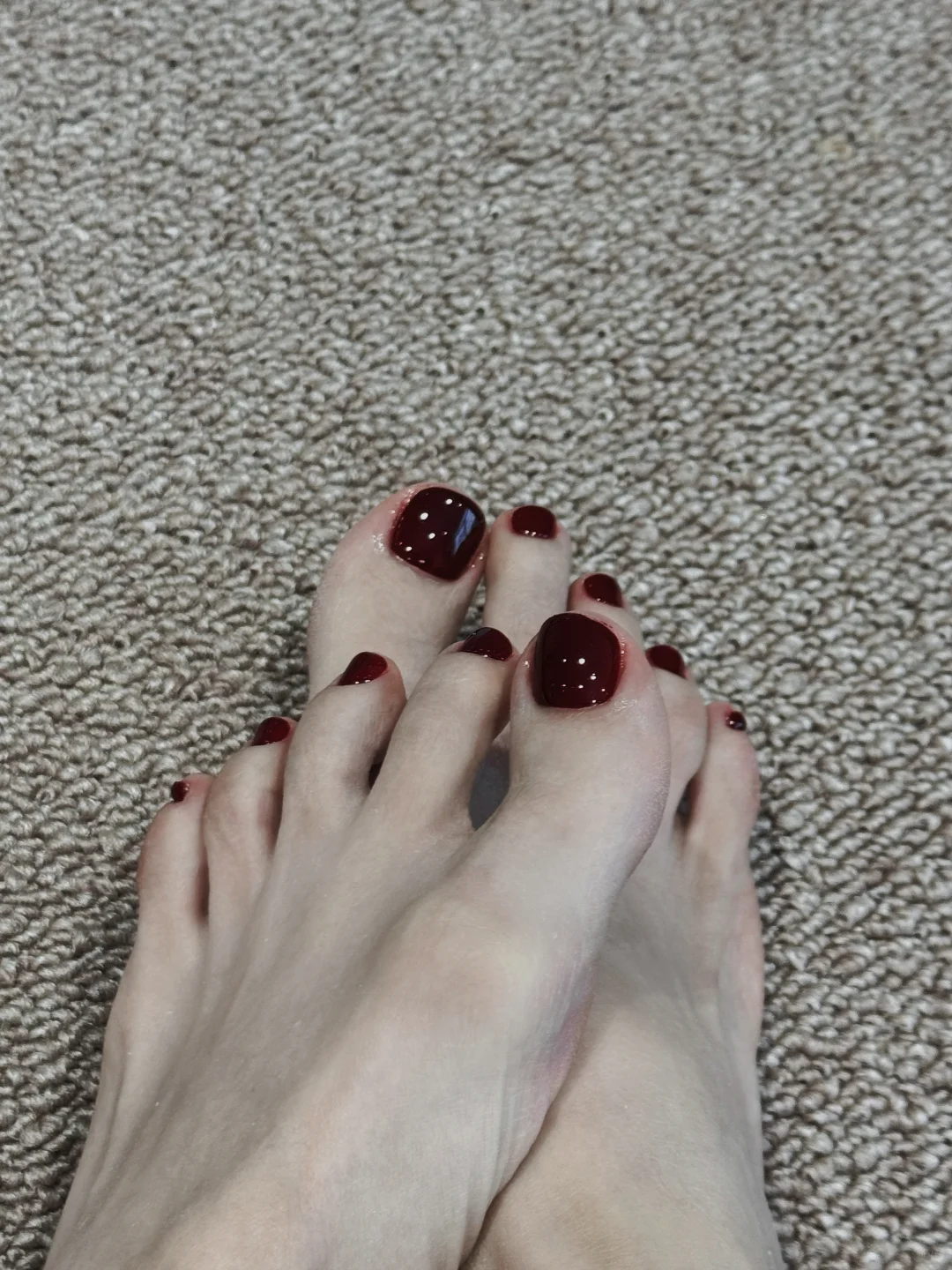 冬天的车厘子红很美很美！