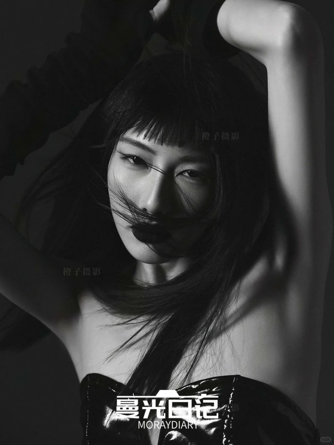 冷冽性感黑白质感肖像|北京写真