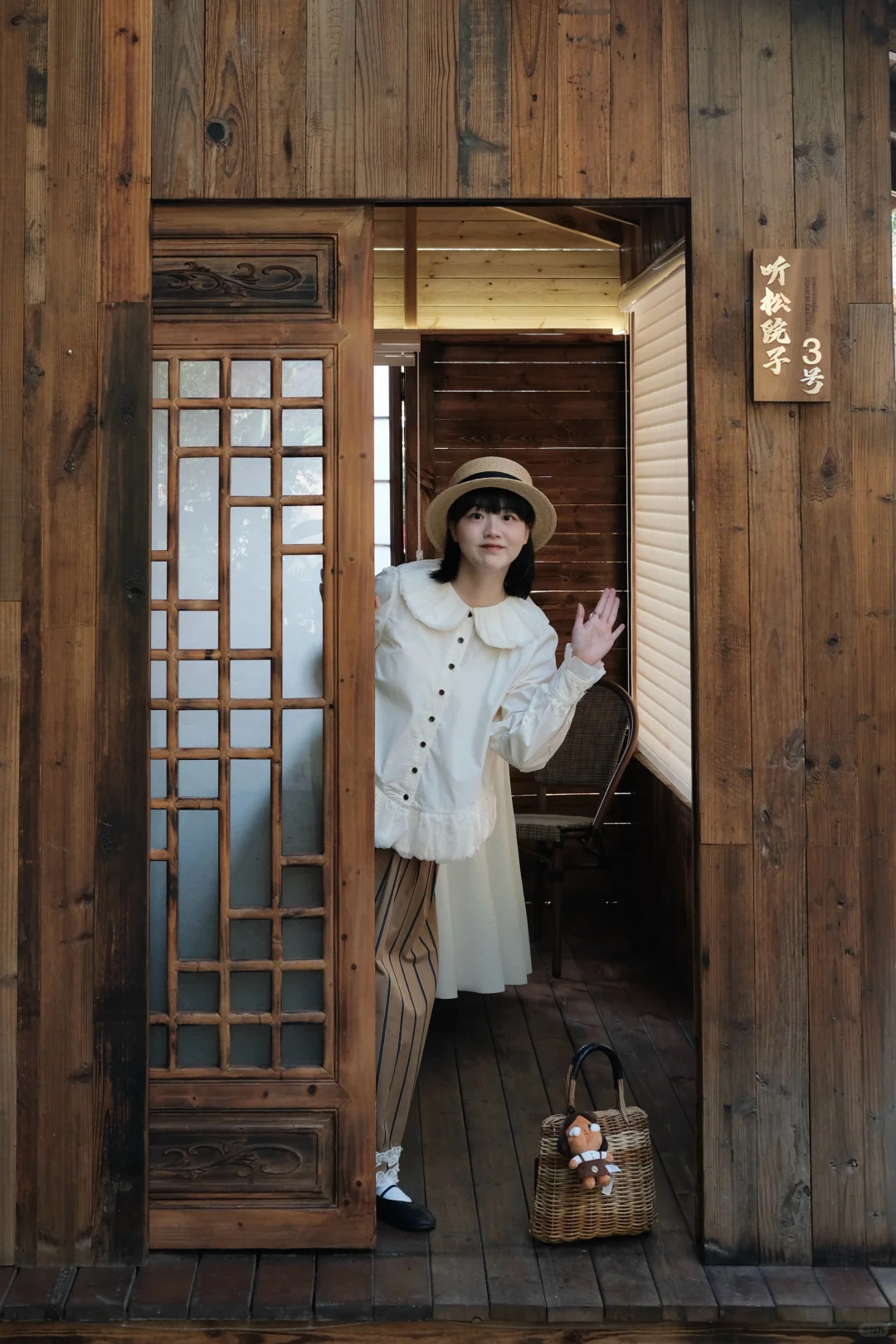 155日系小个子｜🍁秋日棕色系氛围感穿搭～