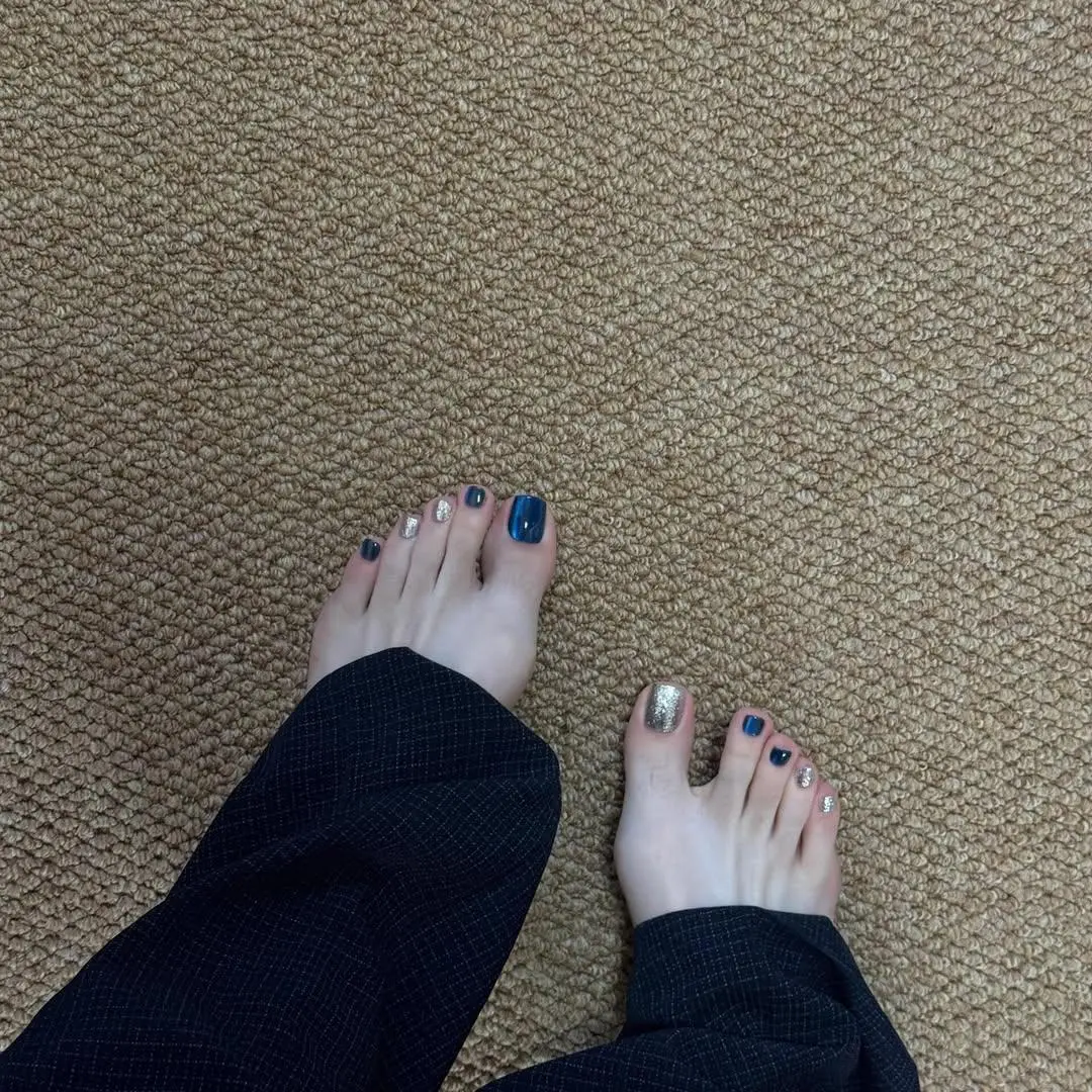 美脚甲，柔色系于细微处显线条！