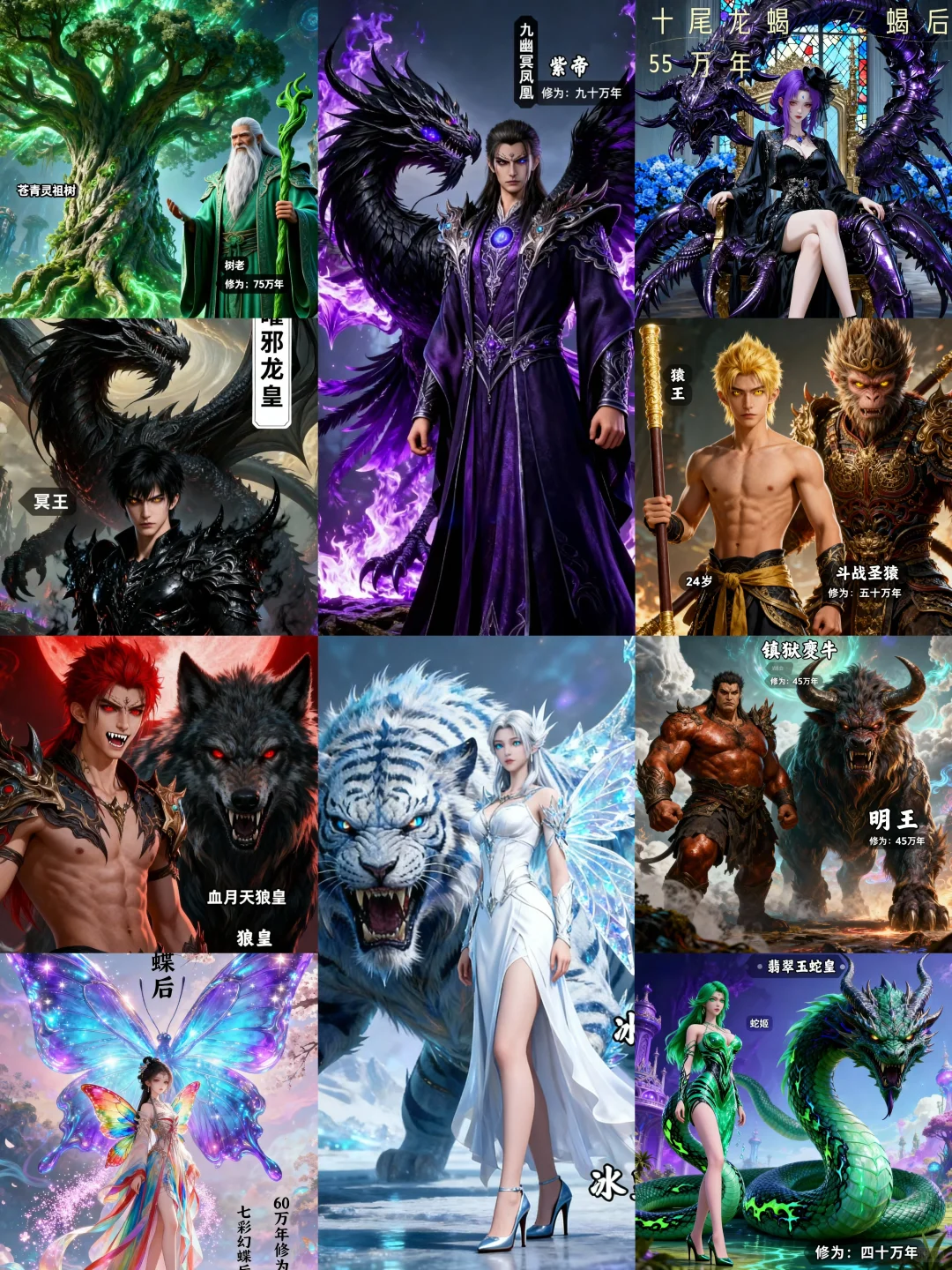 斗罗大陆自创十大凶兽