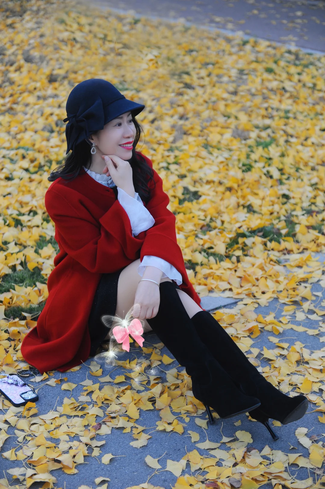 挑战100天丝袜穿搭（97）｜丝袜的尽头是肉丝♥️