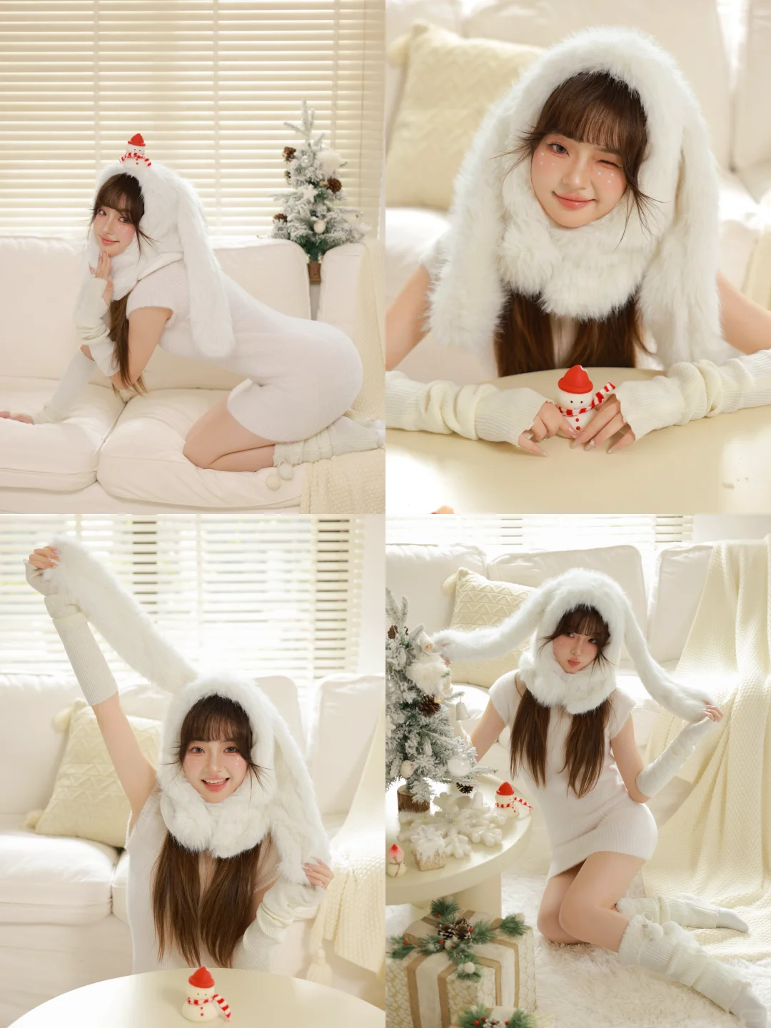 ⁺❅‧₊⛄️ ‧₊𐙚ﾟ⁺🐰˚*̥❄︎.