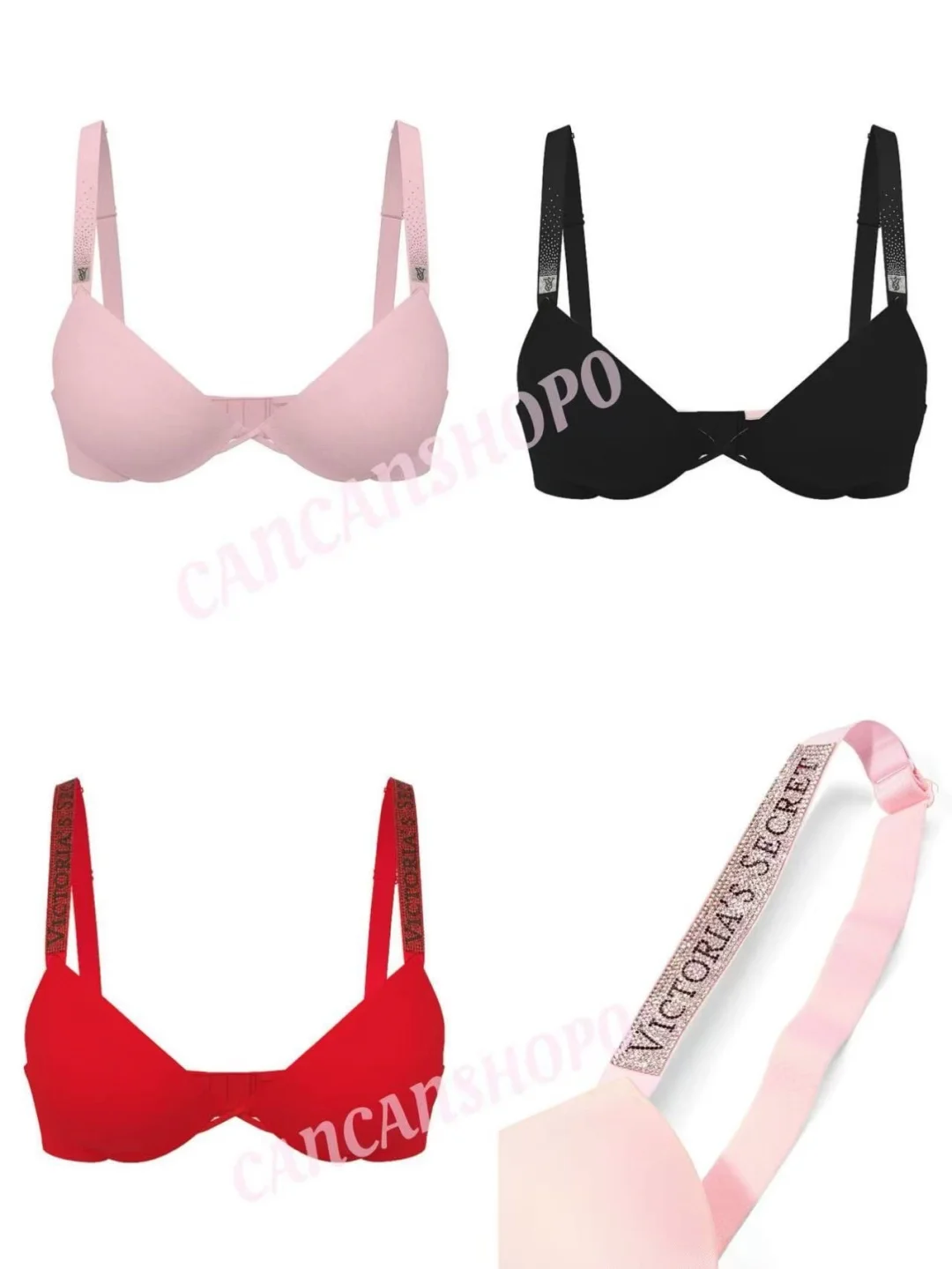 🇺🇸维密水钻肩带内衣 大秀折扣五折！