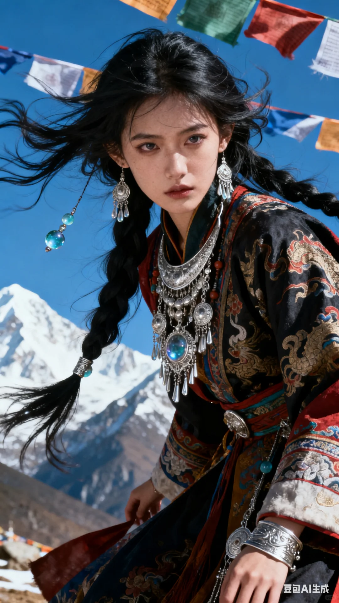 ❤️AI藏装写真大片来啦～